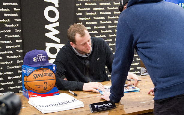 Joe Ingles Drops Into Throwback