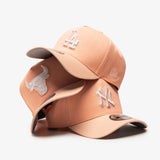 Chicago Bulls 9Forty A-Frame Adjustable Snapback - Peach