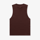 Basketball Logo Tank - Burgundy