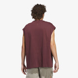 Basketball Logo Tank - Burgundy