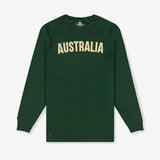 Australian Boomers 2023 FIBA Basketball World Cup iPerform Long Sleeve T-Shirt - Green