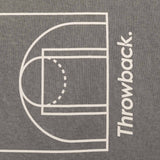Hybrid Full Court Oversized Tank - Washed Grey