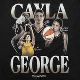 Cayla George IWD Throwback Tribute T-Shirt - Faded Noir