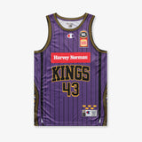Jonah Bolden Sydney Kings NBL Home Authentic Jersey - Purple