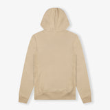 Reverse Weave Small C Hoodie - Beige