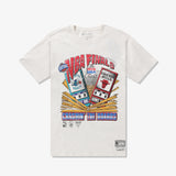 Charlotte Hornets Crashing The Boards T-Shirt - White Marle