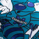 Charlotte Hornets Logo Blast Deadstock Snapback - Teal