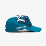 Charlotte Hornets Logo Blast Deadstock Snapback - Teal