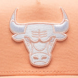 Chicago Bulls 9Forty A-Frame Adjustable Snapback - Peach