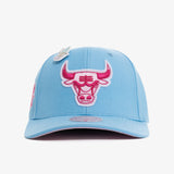 Chicago Bulls Ice Cream Pro Crown Snapback - Light Blue/Pink