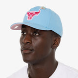 Chicago Bulls Ice Cream Pro Crown Snapback - Light Blue/Pink