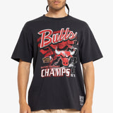 Chicago Bulls Script T-Shirt - Black