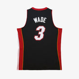 Dwyane Wade Miami Heat 12-13 HWC Road Swingman Jersey - Black