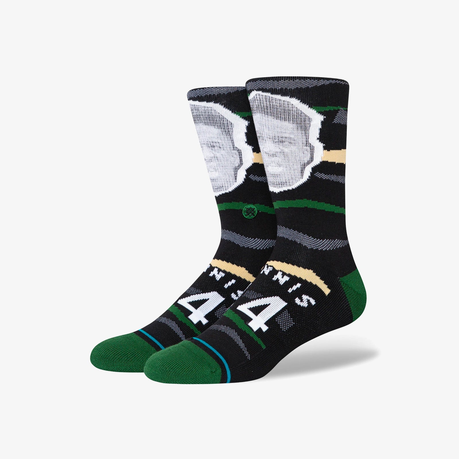 Giannis Antetokounmpo Zone Crew Socks â Throwback