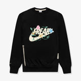 Giannis Floral Printed Standard Issue Dri-FIT Crew - Black