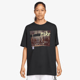 Women's Basketball Photo T-Shirt - Black