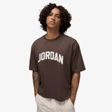 Jordan Flight Essentials Boxy Short Sleeve Crew T-Shirt - Brown