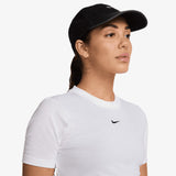 Club Unstructured Denim Cap - Black