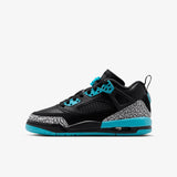 Jordan Spizike Low (GS) - Black/Gamma Blue