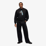 Jordan Brooklyn Fleece Men's Crew-Neck Sweatshirt - Black