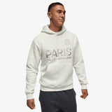 Jordan Paris Saint Germain Statement Fleece Pullover Hoodie - White