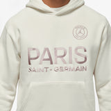 Jordan Paris Saint Germain Statement Fleece Pullover Hoodie - White