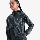 Kobe Lightweight Woven Youth Jacket - Black/Reflective Silver