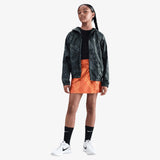 Kobe Lightweight Woven Youth Jacket - Black/Reflective Silver