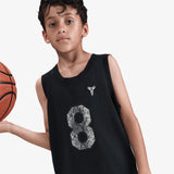 Kobe Basketball Youth Jersey - Black/Sanddrift