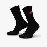 Jordan Everyday Cushioned Crew Socks (1 Pair) - Black
