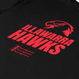 Illawarra Hawks 25/26 Courtside Lifestyle Short Sleeve T-Shirt - Black
