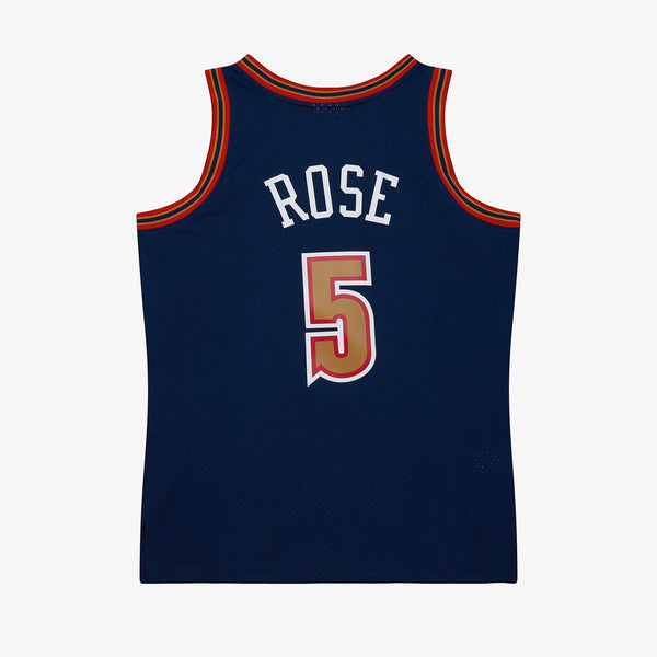 Jalen Rose Denver Nuggets 94 95 HWC Swingman Jersey Dark Blue