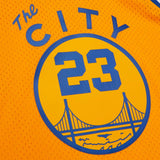 Jason Richardson Golden State Warriors 03-04 HWC Swingman Jersey - Yellow