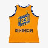 Jason Richardson Golden State Warriors 03-04 HWC Swingman Jersey - Yellow