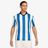 Brooklyn Collegiate Goalie T-Shirt - Sail/Sport Blue/Black