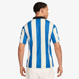 Brooklyn Collegiate Goalie T-Shirt - Sail/Sport Blue/Black