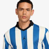 Brooklyn Collegiate Goalie T-Shirt - Sail/Sport Blue/Black