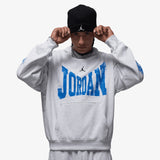 Brooklyn Collegiate Pullover Hoodie - Grey