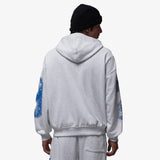 Brooklyn Collegiate Pullover Hoodie - Grey