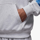 Brooklyn Collegiate Pullover Hoodie - Grey