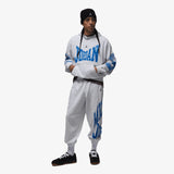 Brooklyn Collegiate Pullover Hoodie - Grey