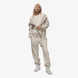 Brooklyn Fleece Women's Pants - Orewood Brown/White