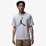 Brooklyn Jumpman Logo T-Shirt - Birch Heather/Black