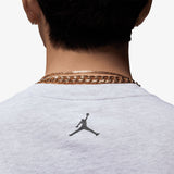 Brooklyn Jumpman Logo T-Shirt - Birch Heather/Black