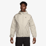 Brooklyn Printed Draft Jacket - Orewood Brown/Black
