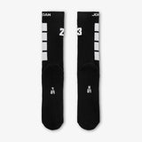 Everyday 23 Crew Socks (1 Pairs) - Black/White