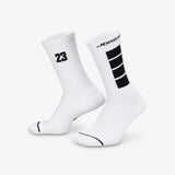 Everyday 23 Crew Socks (1 Pairs) - White/Black