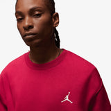 Jordan Flight MVP Wordmark Fleece Crew - Cardinal Red