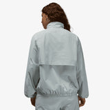 Sport Dri-FIT Tunnel Women's Jacket - Light Silver/White
