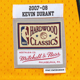 Kevin Durant Seattle Supersonics 07-08 HWC Swingman Jersey - Yellow